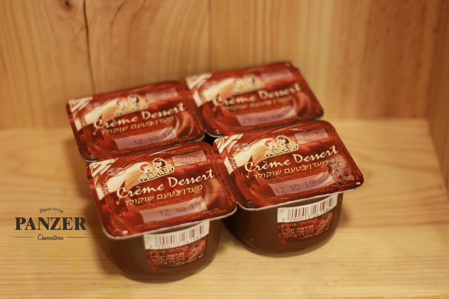 Creme dessert saveur chocolat "Makabi" (prix a l unite ) - Panzer Charcuterie