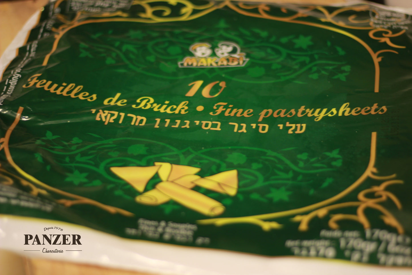 Feuilles de brick "Makabi" - Panzer Charcuterie