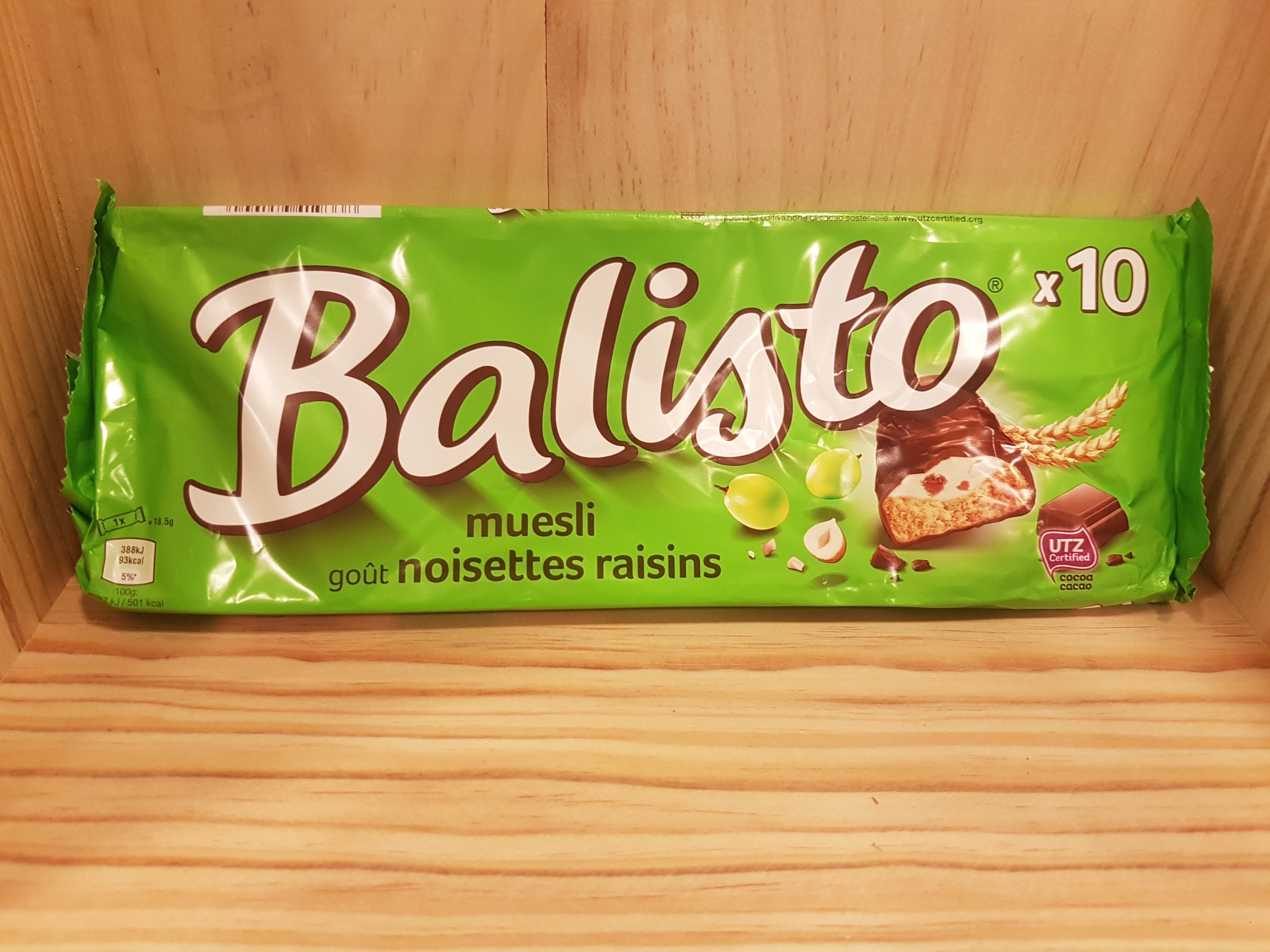 Balisto Noisettes raisins – Panzer Charcuterie