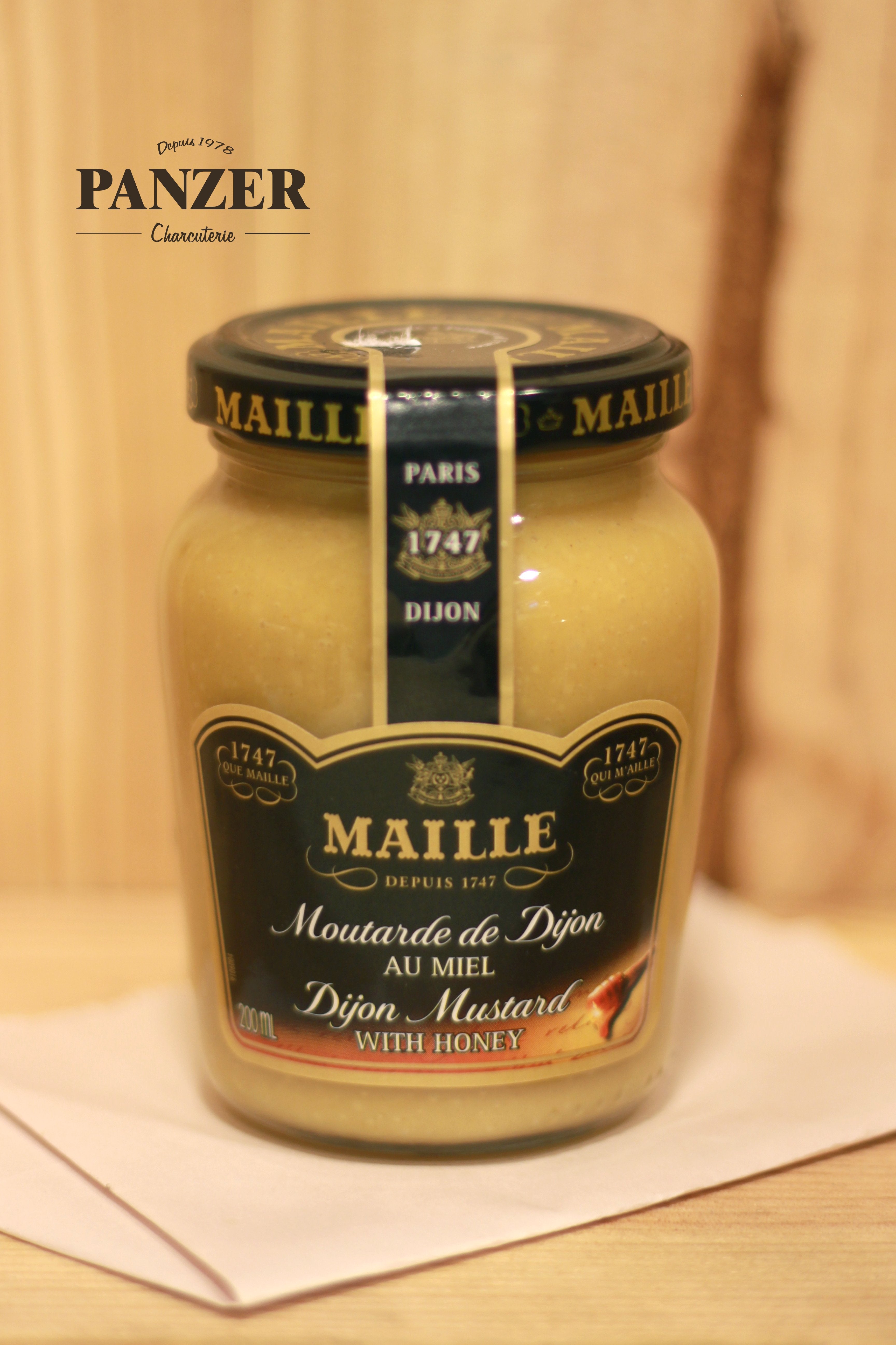 Moutarde de Dijon au miel Maille – Panzer Charcuterie