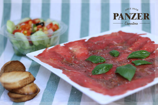 Carpaccio de bœuf - Panzer Charcuterie
