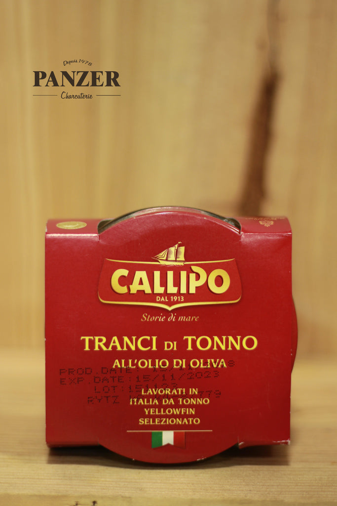 Filet de thon gras a l'huile d'olive "Callipo" - Panzer Charcuterie