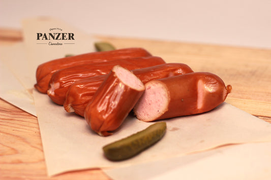 Saucisse de veau fumee - Panzer Charcuterie