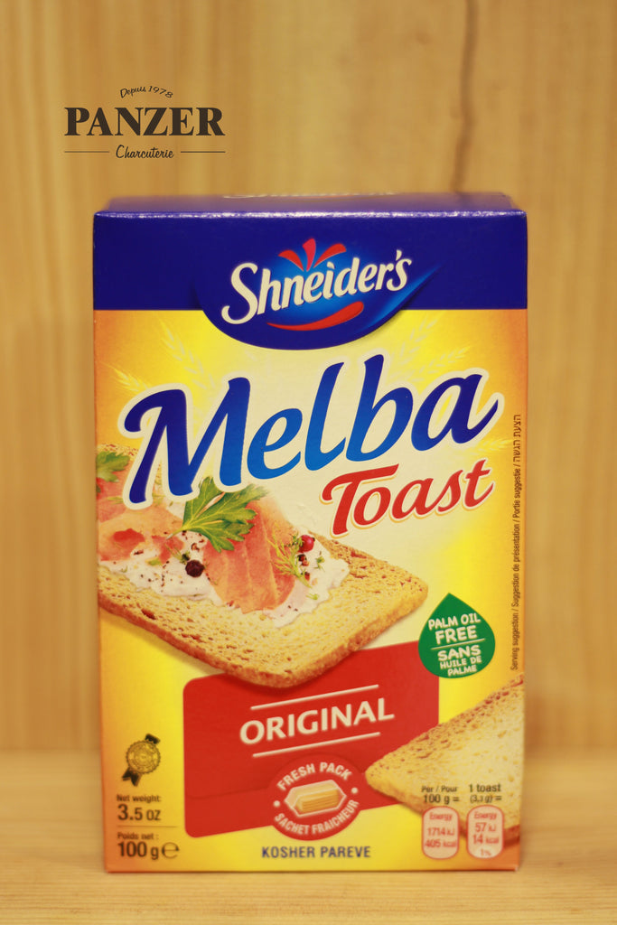 Melba Toast "Shneider's" - Panzer Charcuterie